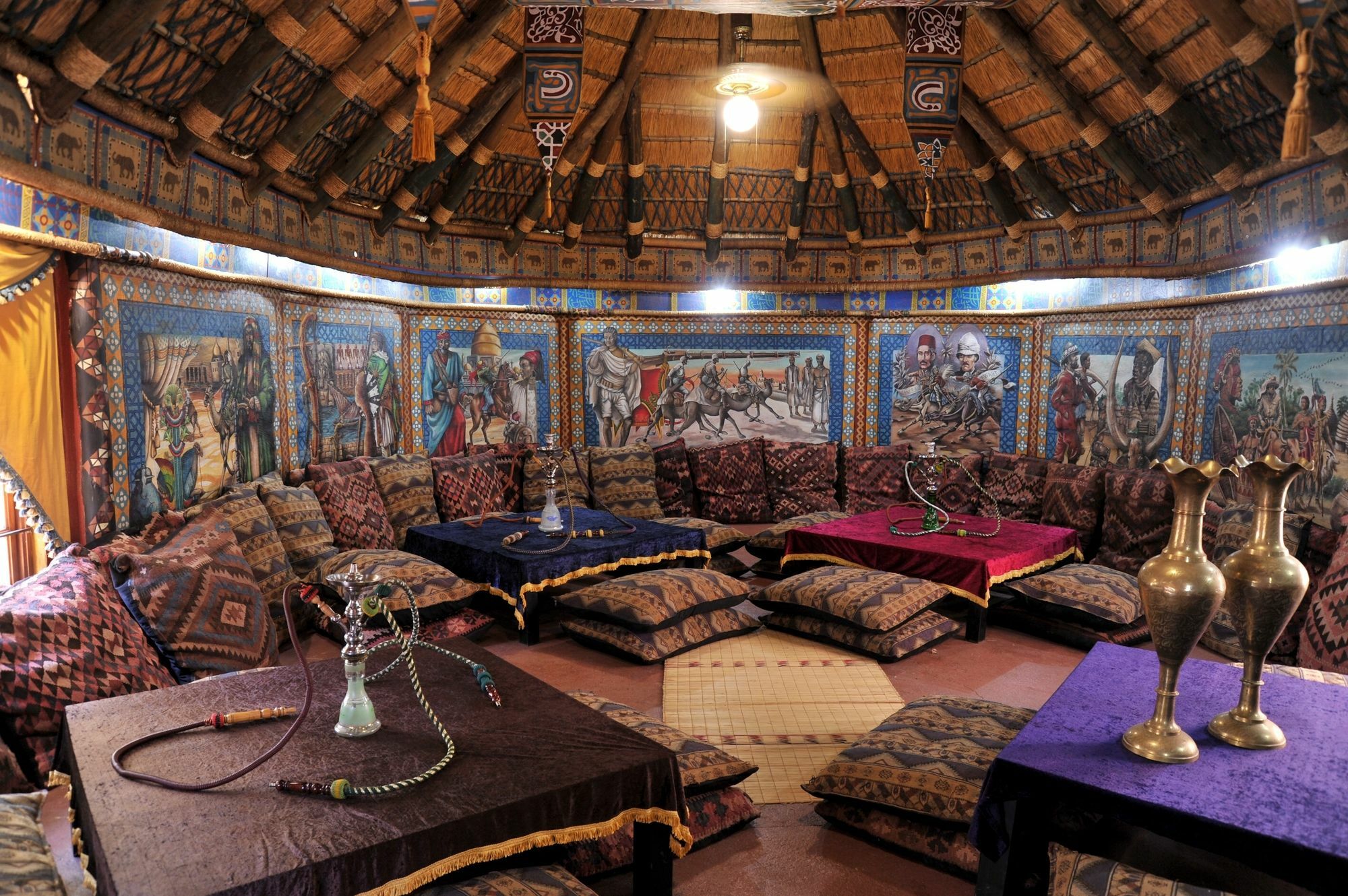 Aha Lesedi African Lodge & Cultural Village Broederstroom Kültér fotó
