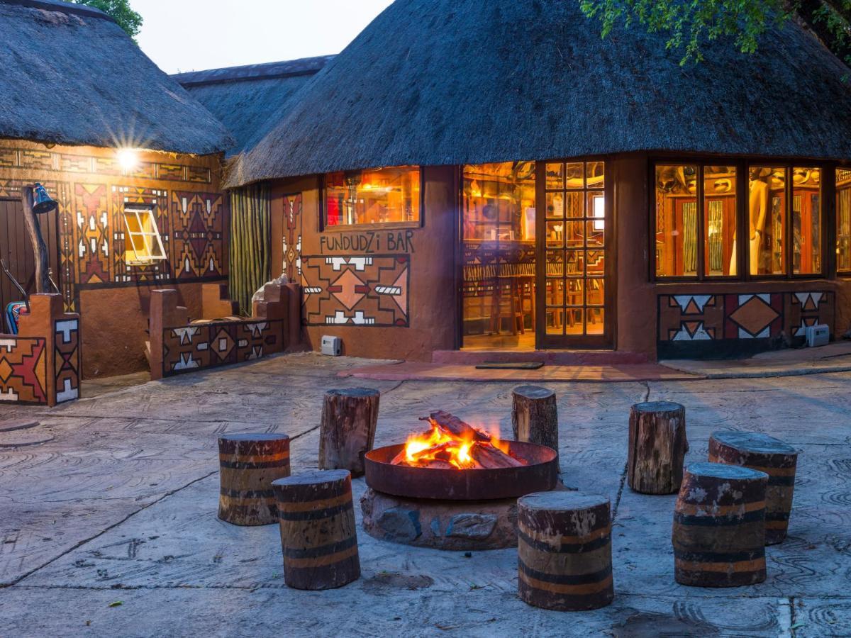 Aha Lesedi African Lodge & Cultural Village Broederstroom Kültér fotó