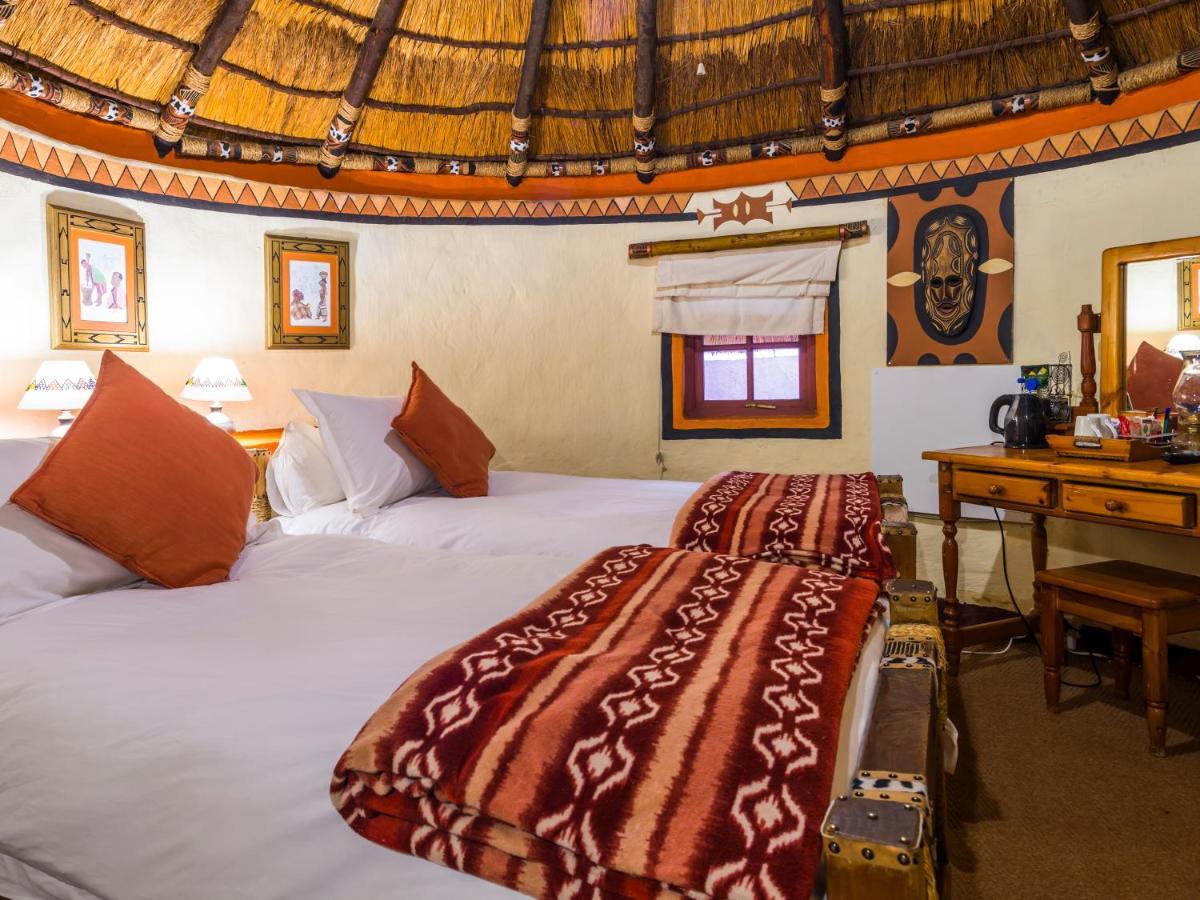 Aha Lesedi African Lodge & Cultural Village Broederstroom Kültér fotó