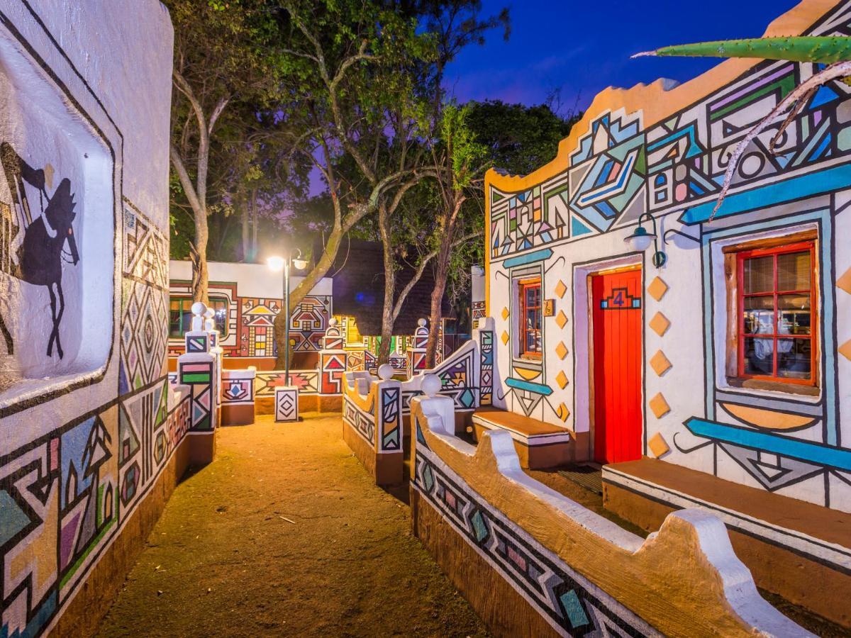 Aha Lesedi African Lodge & Cultural Village Broederstroom Kültér fotó