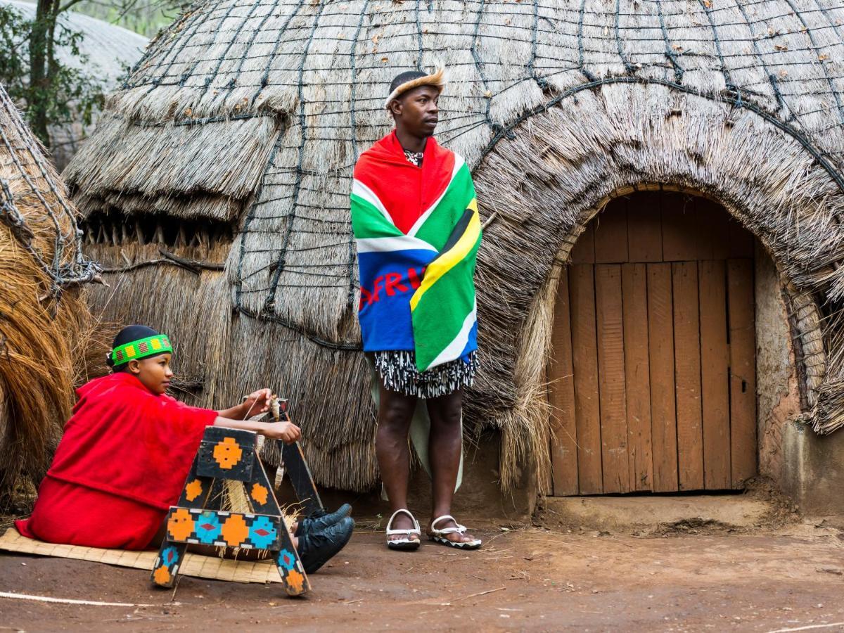 Aha Lesedi African Lodge & Cultural Village Broederstroom Kültér fotó