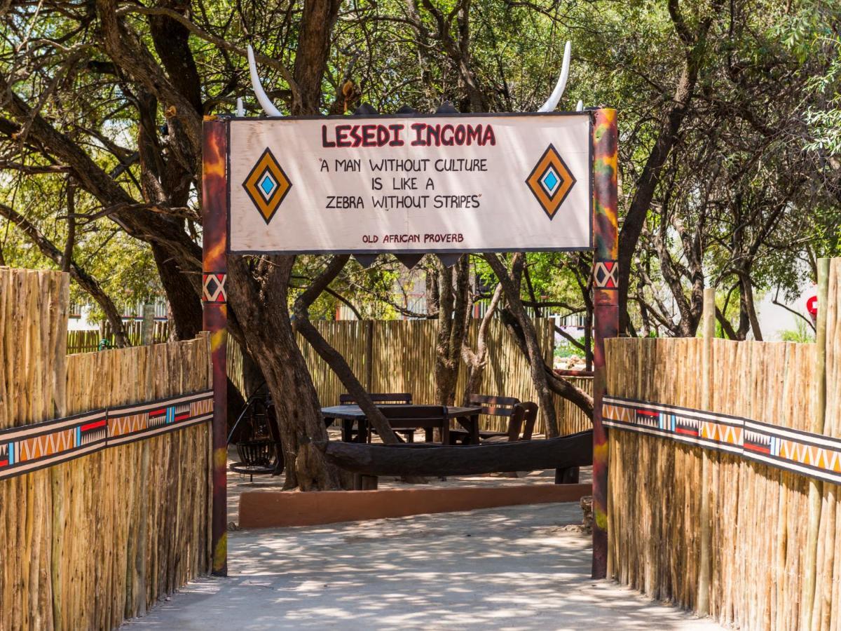 Aha Lesedi African Lodge & Cultural Village Broederstroom Kültér fotó